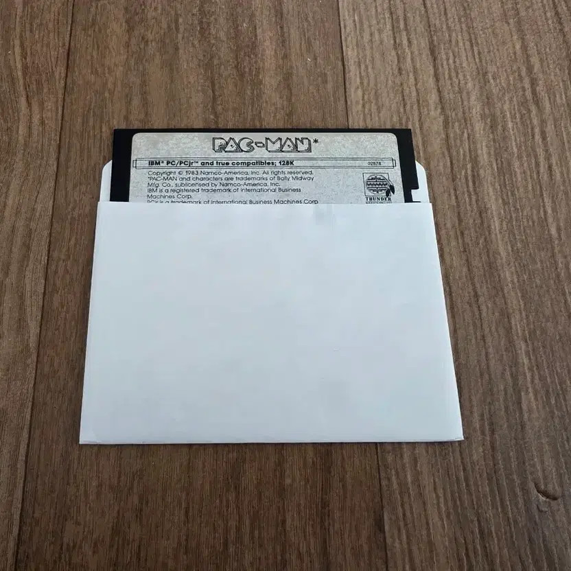 Pac-Man PC Game Floppy Disk Retro Collectible