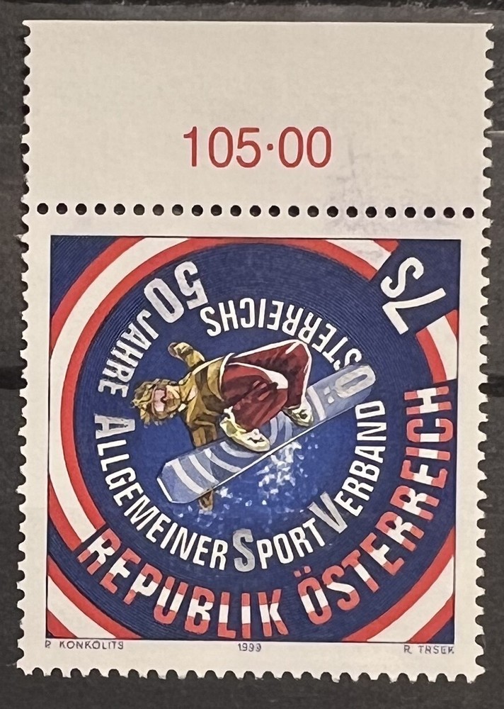 Austria stamp - Sport association_1999 - MNH.
