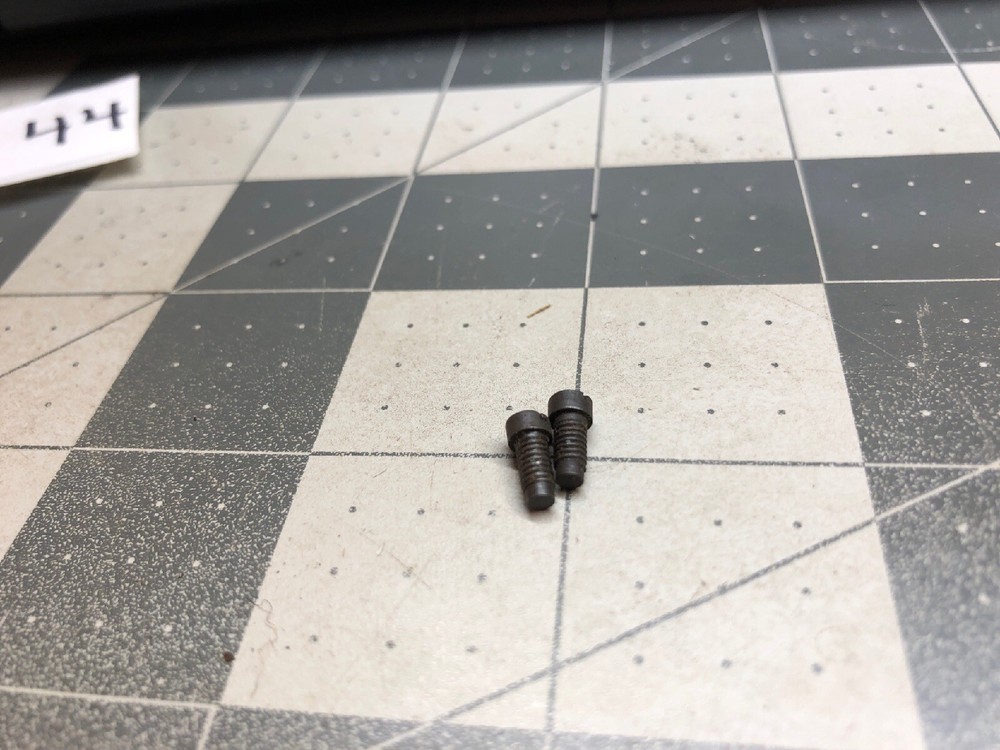 2 Smith & Wesson, model K L N Frame, Side Plate Screws. BLUED