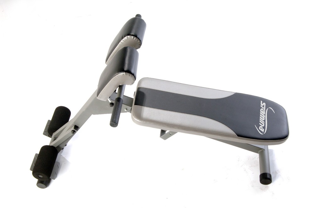 Stamina AB/HYPER BENCH PRO -Adjustable Hyper-Extension Back Exercise Roman Chair