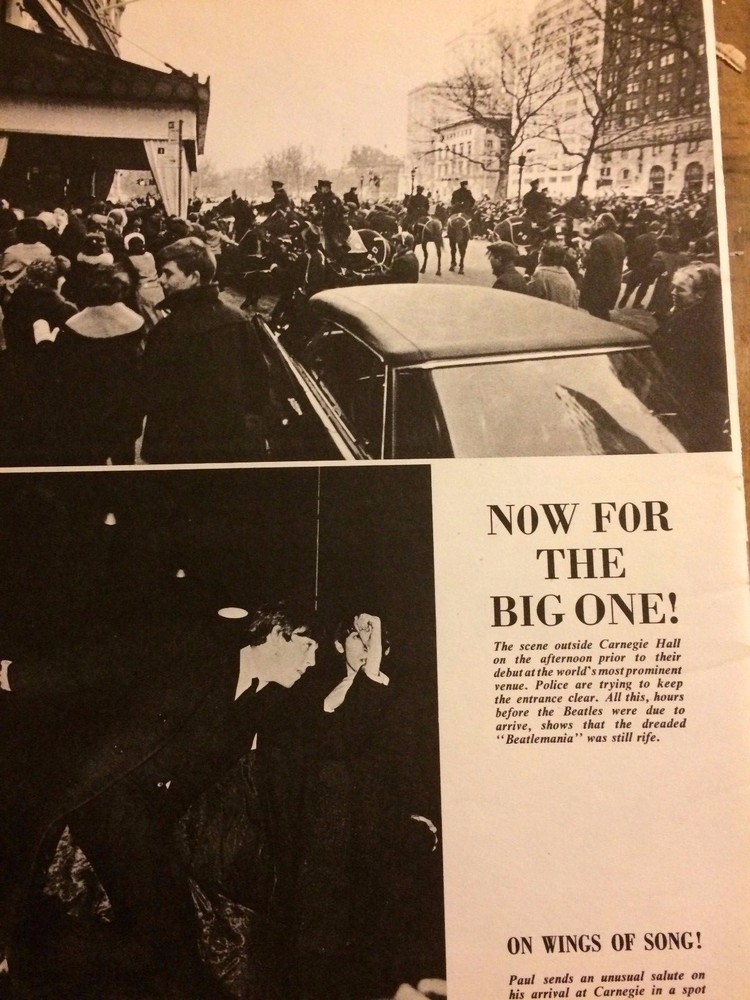 The Beatles, Full Page Vintage Clipping