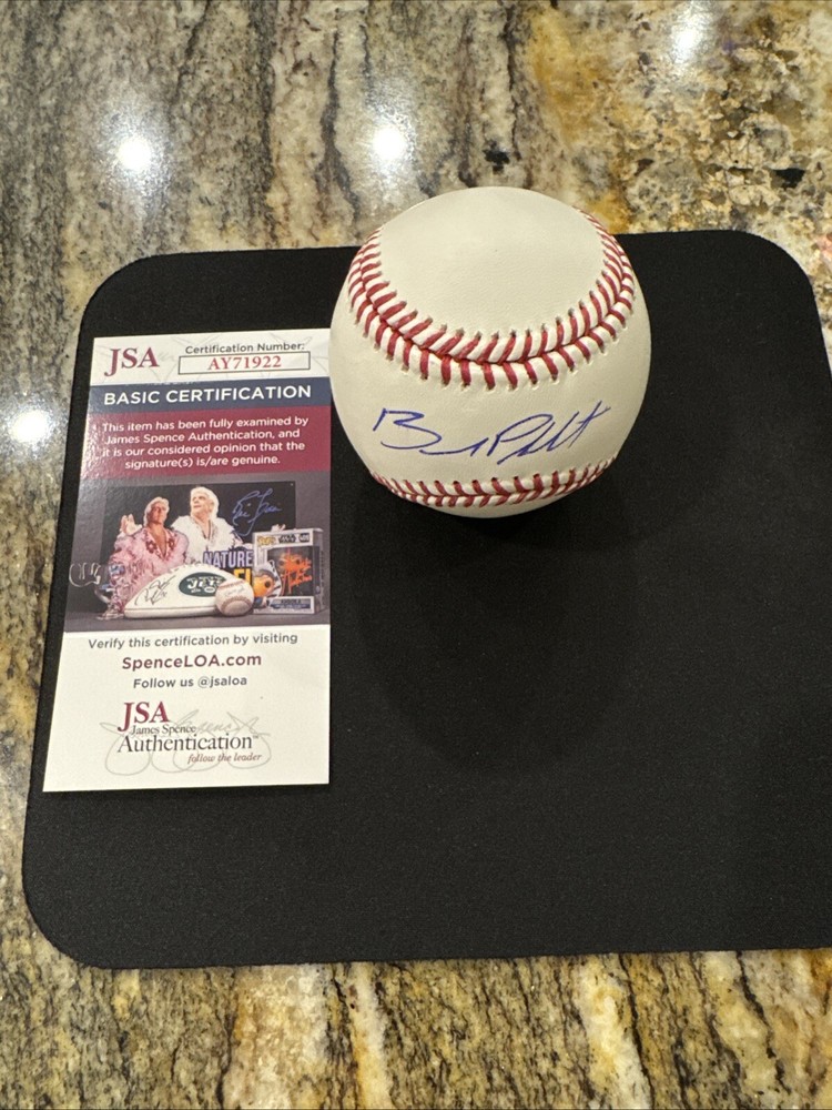 Brandon Pfaadt Signed Major League Baseball JSA COA Diamondbacks Autographed