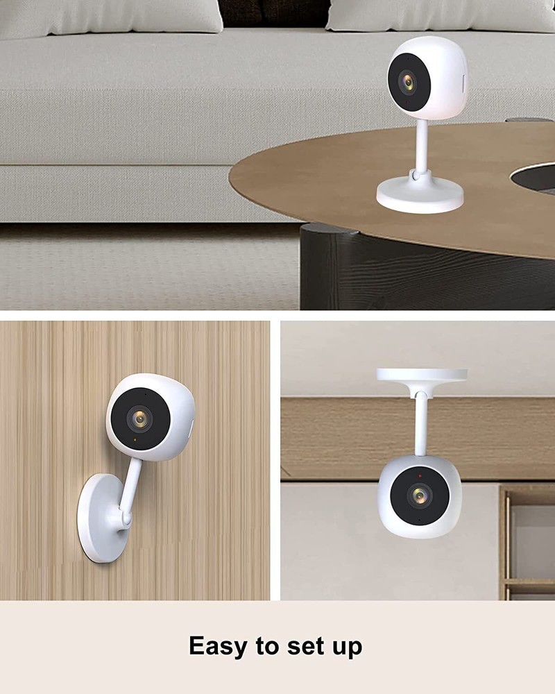 VENZ DIY Wireless Home Security System - 4 Piece Kit - Works with Alexa & Google