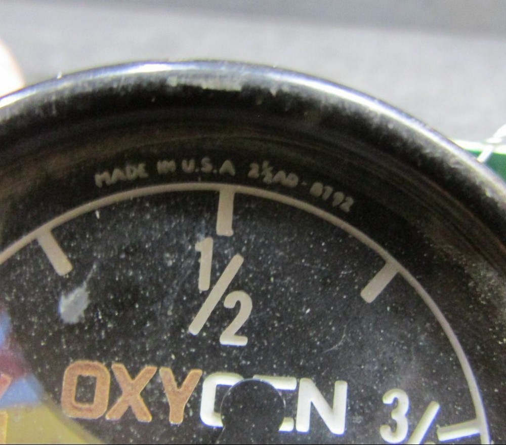 2 1/2AD-8792 US Gauge Available Oxygen Gauge Indicator
