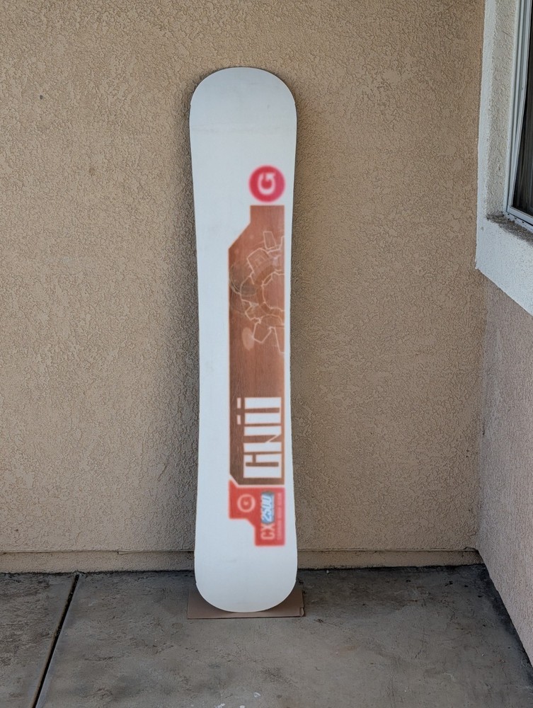 GNU Gear Carbon High Beam 150cm CX2500 Snowboard - Board Only - No Bindings