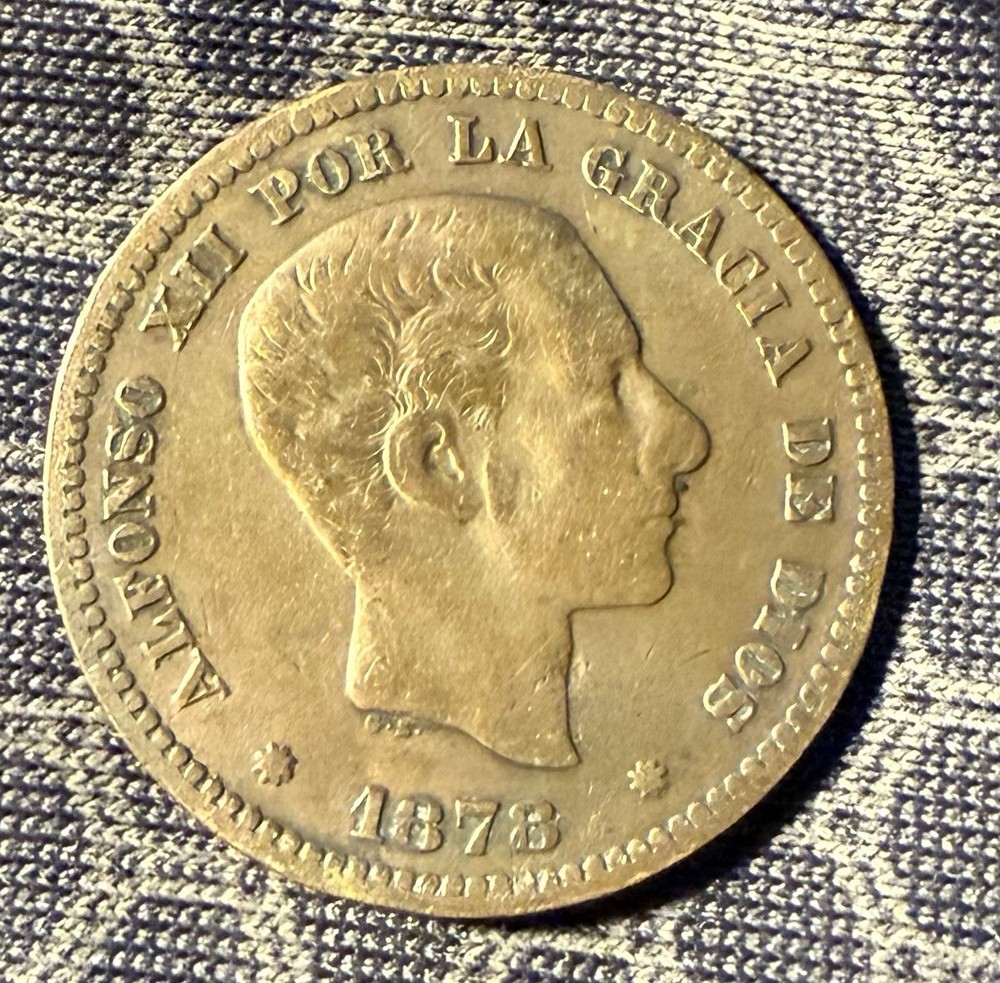 1878 Spain 10 Centimos