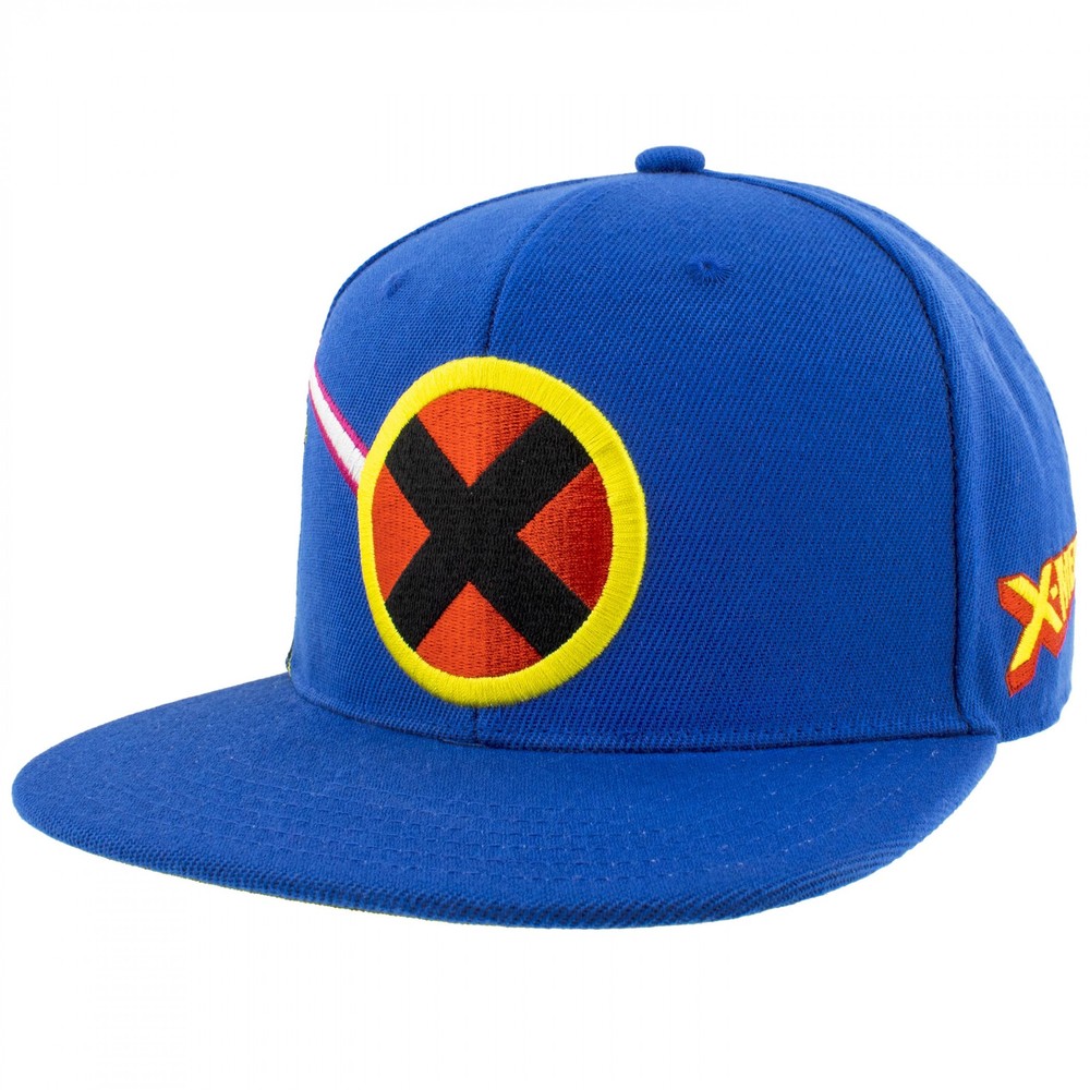 X-Men #1 Cyclops and Wolverine Snapback Hat Blue