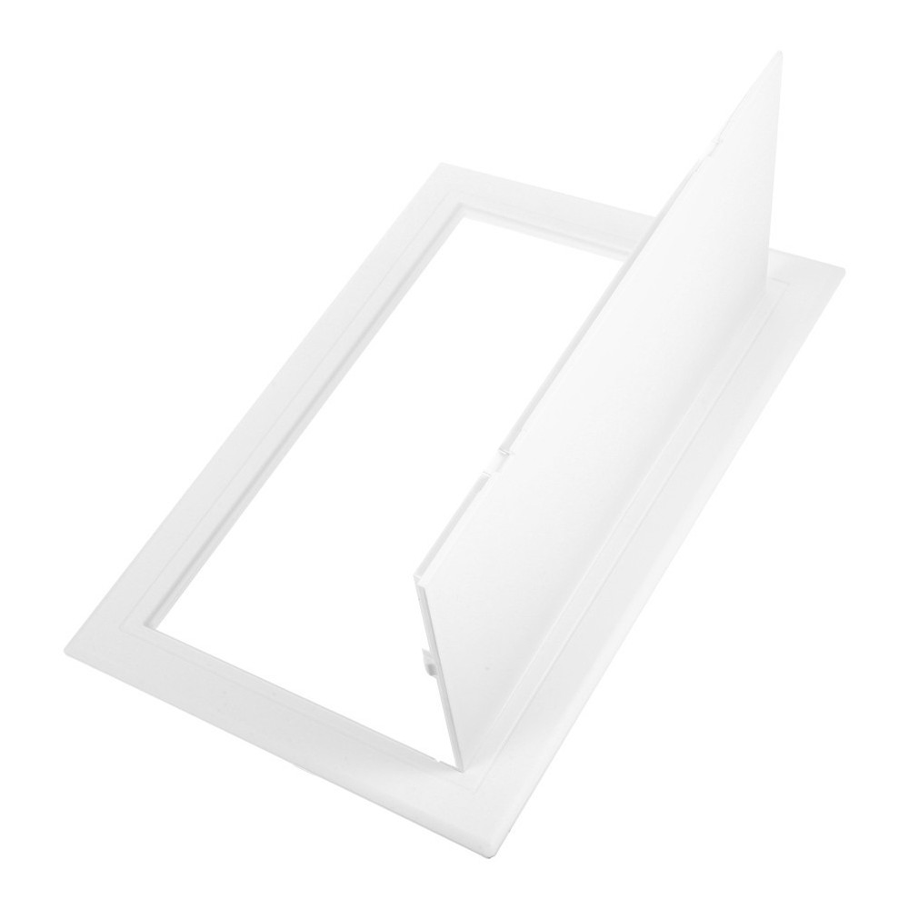 Wall Access Panel For Drywall Ceiling With White ABS Decorative Cover