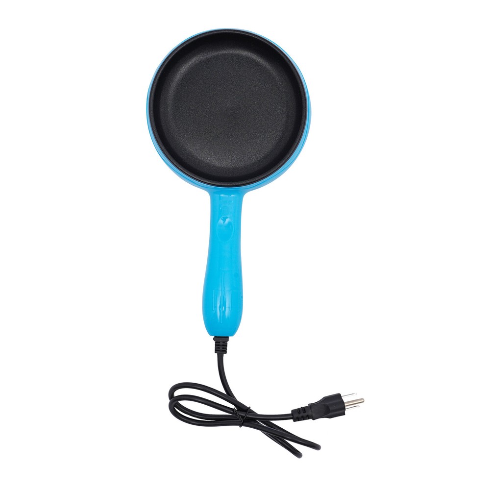 Non-stick Mini Fried Eggs Saucepan Small Frying Pan Flat Cookware Griddle Blue