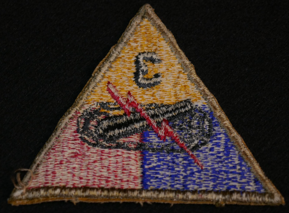 Cold War US Army 3rd Armored Division SSI Shoulder Patch Issued Condition