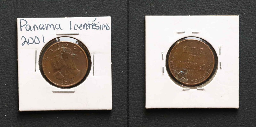 *Panama Coin, 1 Centesimo 2001 [E10979]7t5