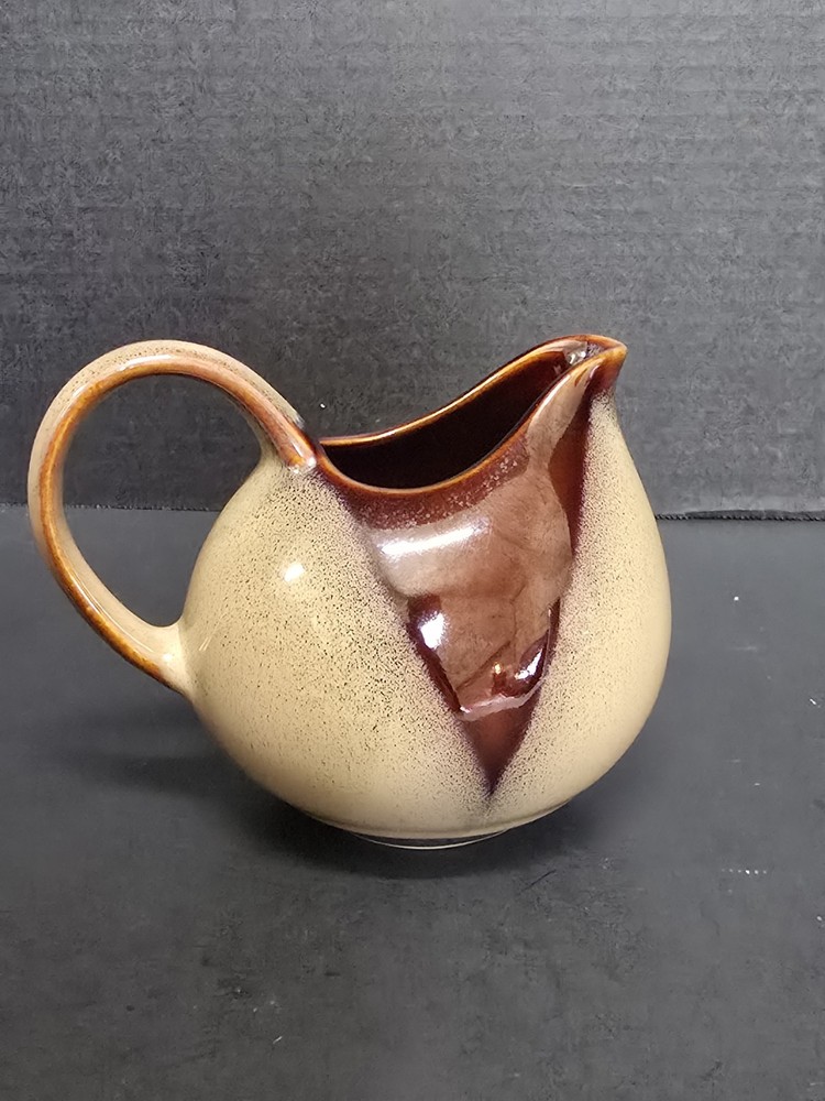 Sango China Nova Brown Stoneware Creamer Pitcher #4933 China 4.??" Replacement