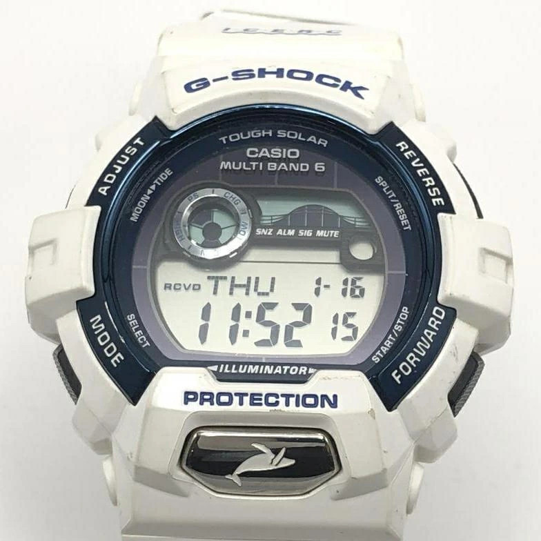 Used CASIO G SHOCK GWX 8902K Watch White 10