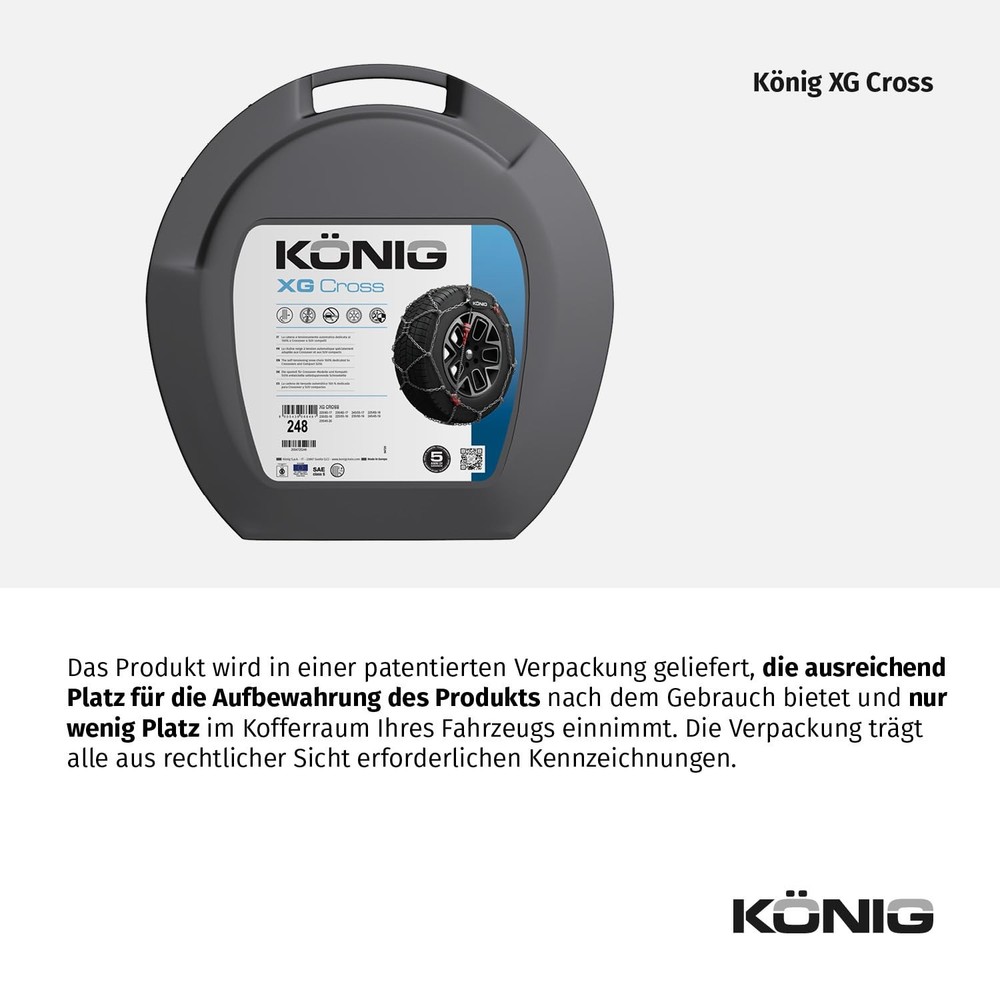 XG Cross 246 Snow Chains
