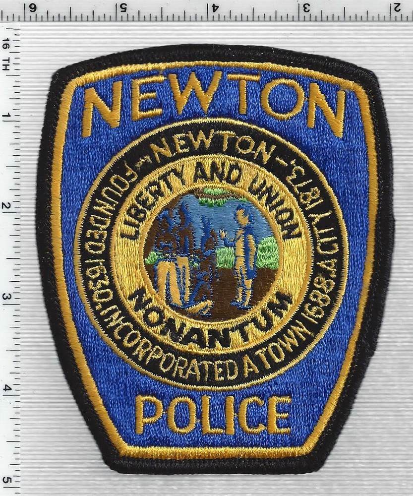 Newton Police (Massachusetts) Shoulder Patch - new from 1990