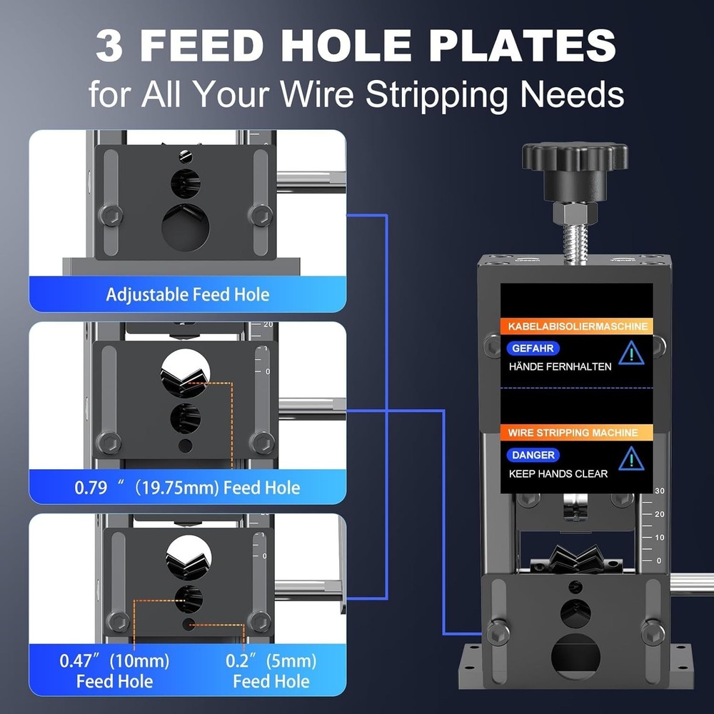 Manual Wire Stripping Machine,0.06"-1.18" Wire Stripping Machine,Scrapping Co...