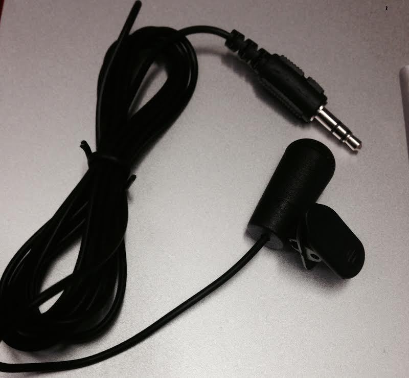 External Microphone Camera Mic Windscreen Stereo Audio for Drift Ghost & Ghost-S