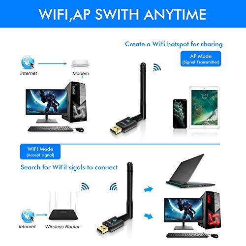 Long Range USB Bluetooth Adapter for PC USB Bluetooth Dongle Wireless Bluetooth