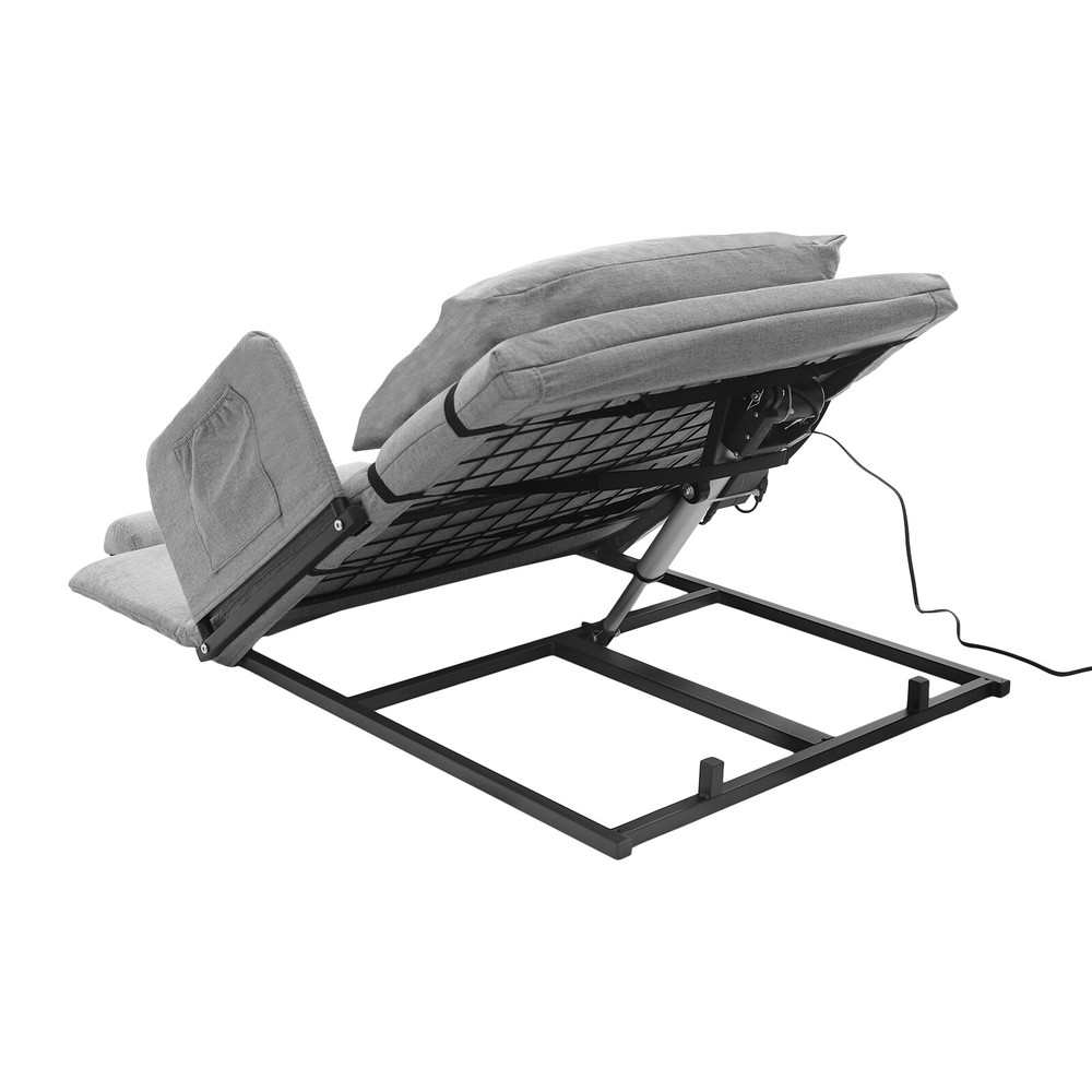 2-80° Electric Lifting Bed Backrest Adjustable Back Rest Bed Sitting Backrest US