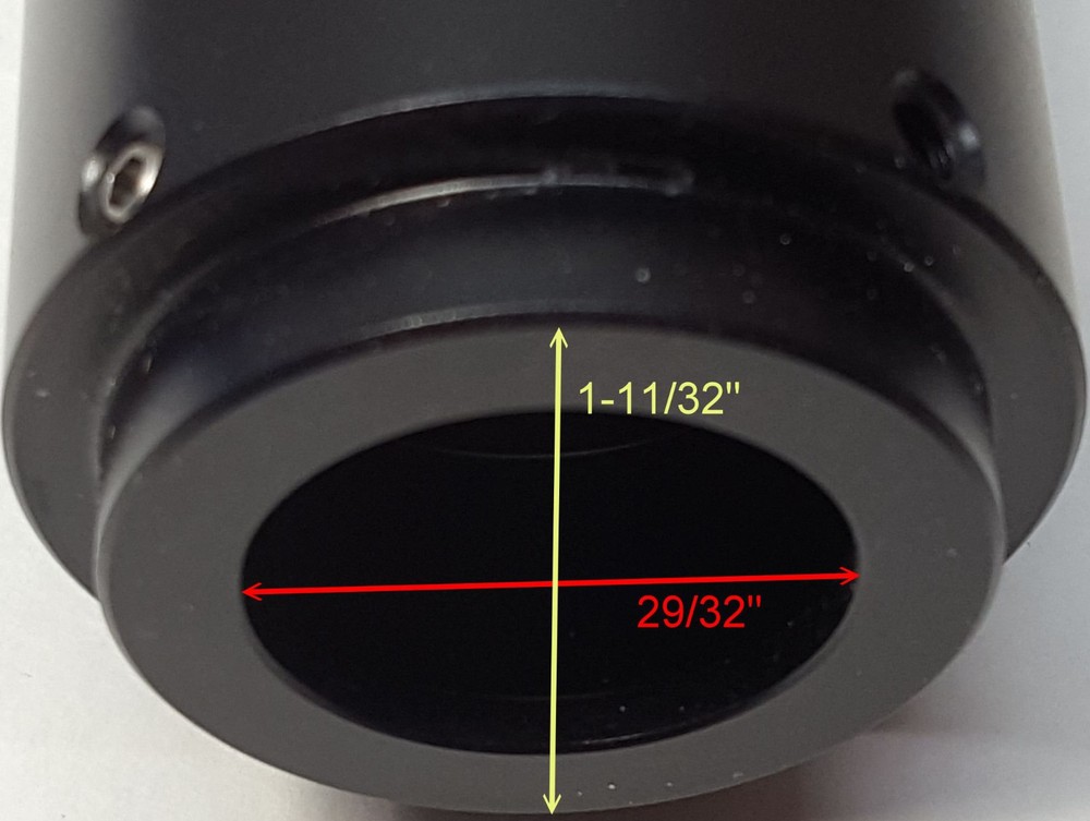 Microscope Eyepiece Extension. This item is new, old stock.