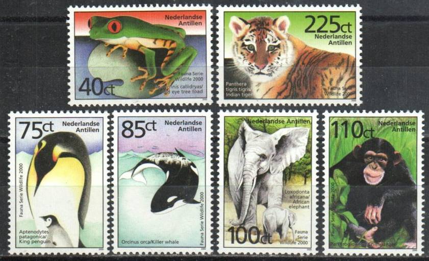 Netherlands Antilles Stamp 923-928  - Wildlife