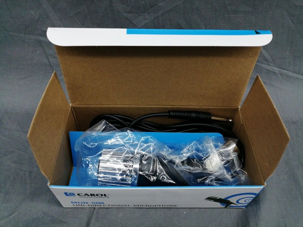 CAROL Dynamic Microphone MUD-508 Used