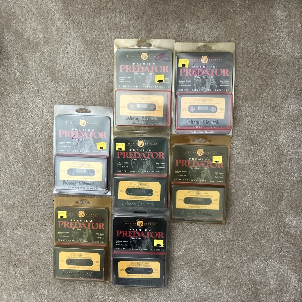 Johnny Stewart Predator Calls 7 Total