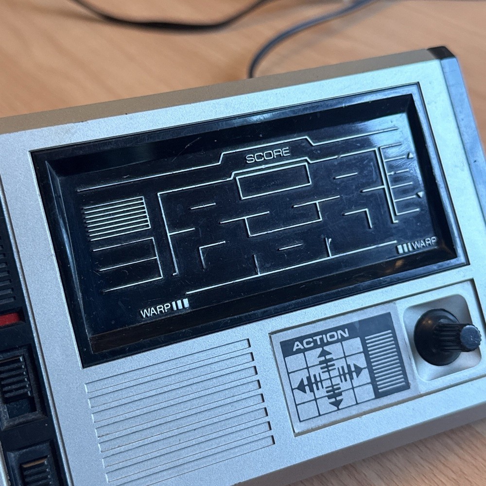 Bandai Electronics 1981 FL Packri Monster Handheld Game Working W/ Adapter Read*