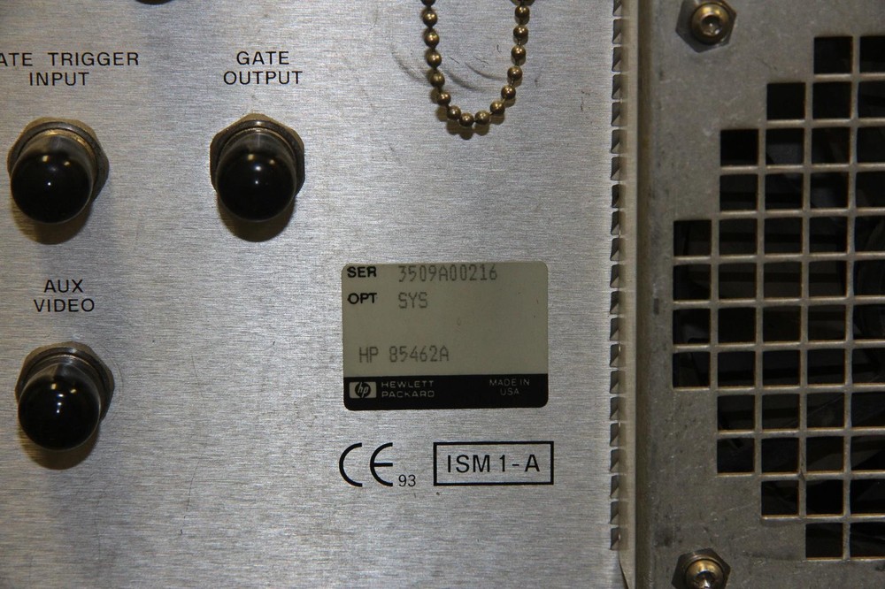 HP HEWLETT PACKARD 8546A EMI Receiver OPT SYS