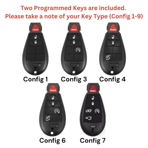 Dodge Durango WIN Module Wireless Ignition Node -Programmed w/Keys 2010-2013