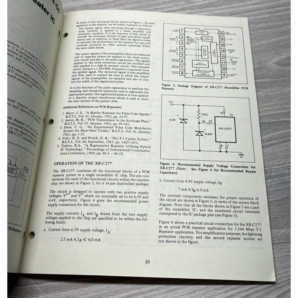 Exar Product Guide Applications and Function Generator Data Books Vintage 1970s