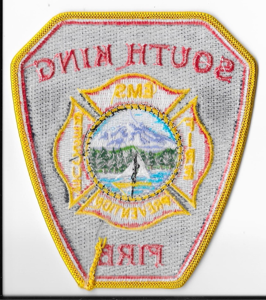 South King Fire, Washington Shoulder Patch V1