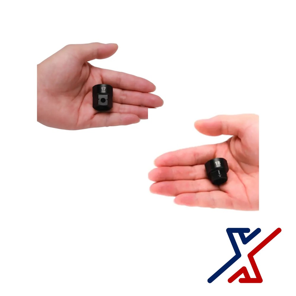12mm. x 1/2" Drive Nano Socket / Stuby Socket by X1 Tools
