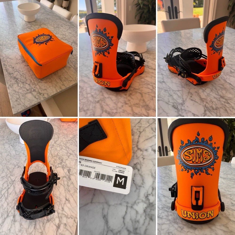 UNION SIMS NUB '93 FORCE SNOWBOARD BINDING: NOAH SALASNEK😎