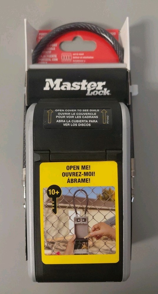 Master Portable Cable Lock Box (5482D)