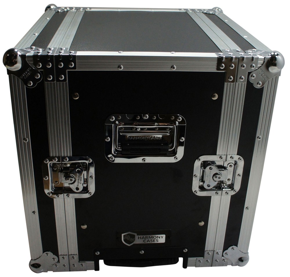 Harmony Cases HC10UEDHW DJ Flight 10U FX Effect 16" Depth Case Casters & Handle