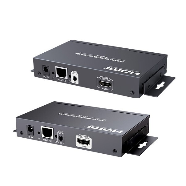 HDMI Matrix HDBitT Extender Over IP Network Kit - Transmitter, Receiver, Remote