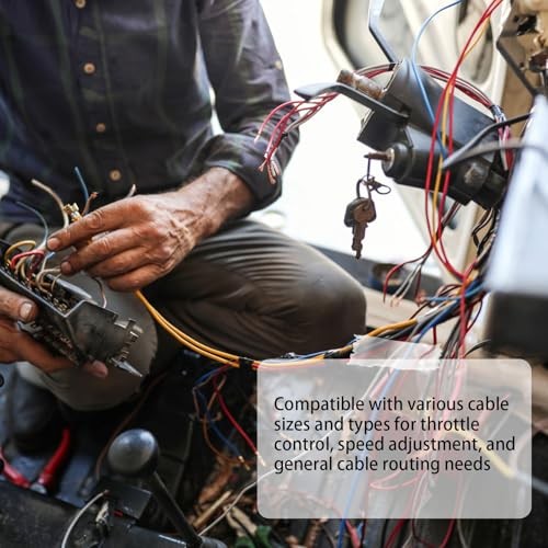 2 Pack Guide Clamps for Engine Throttle, Equipment and Compressor Speed