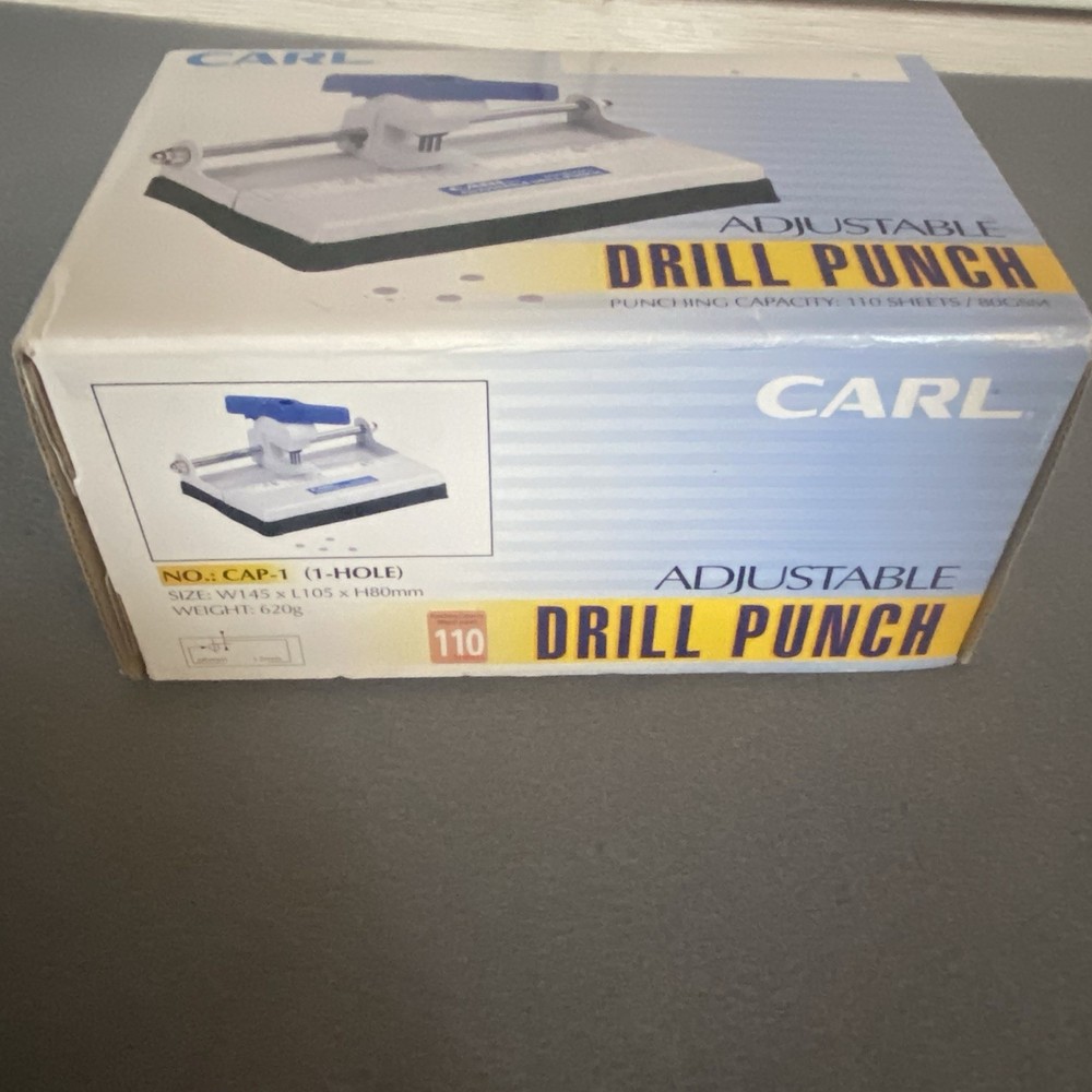 CARL Adjustable Drill Punch New In Box