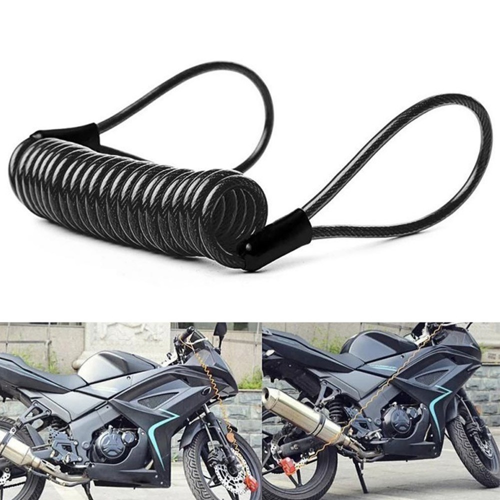 Reliable Security Solution Disc Lock Reminder Cable for Motorcycles