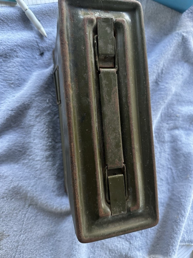 Genuine World War Ii .30Cal. M1 Ammo Box￼