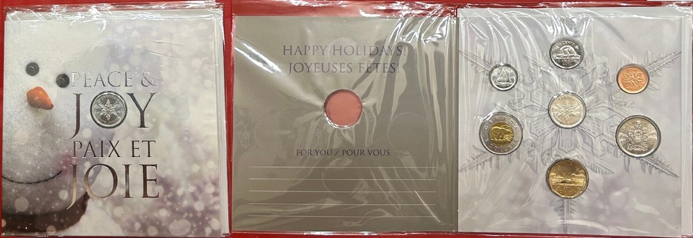 2011 Canada Holiday Set Sealed in Folder