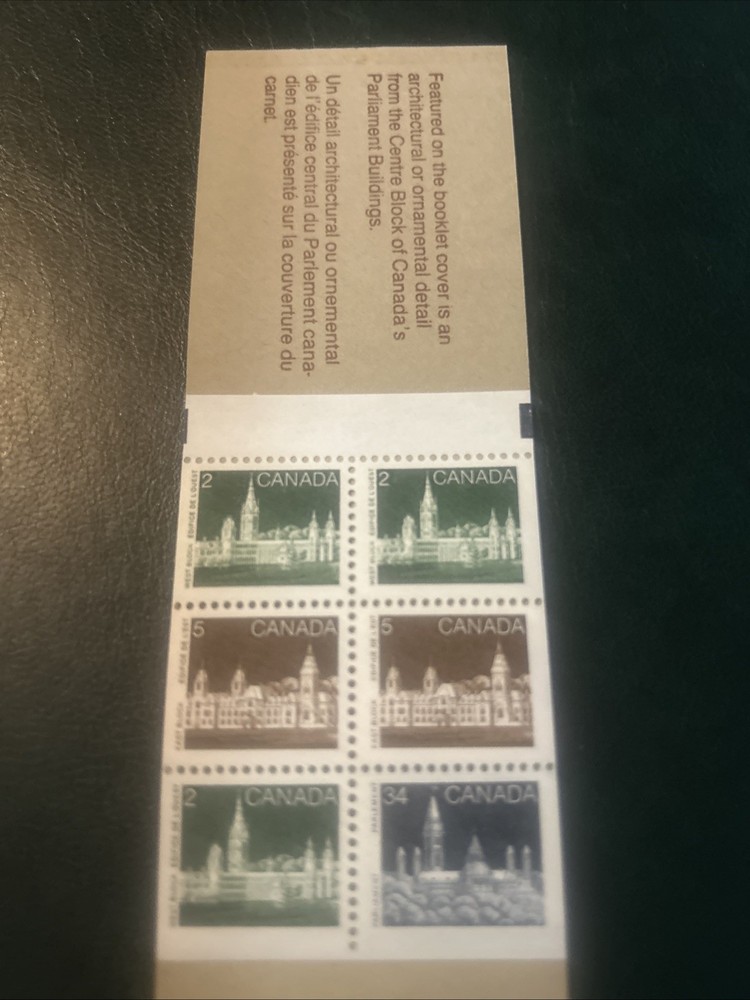 Canada - Booklet BK88a - 1985 - Windows