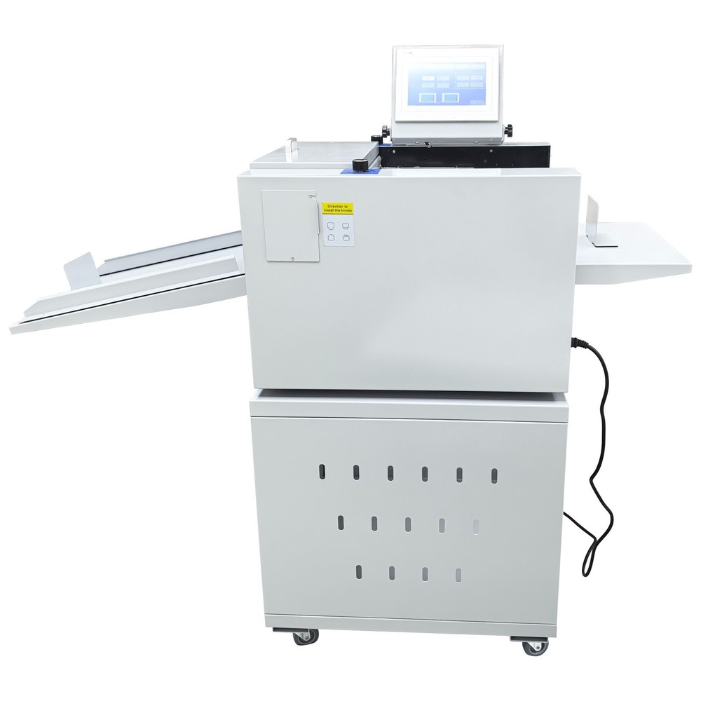 13'' Touch Screen Digital Creasing Machine 110V Automatic Paper Feeding Creaser