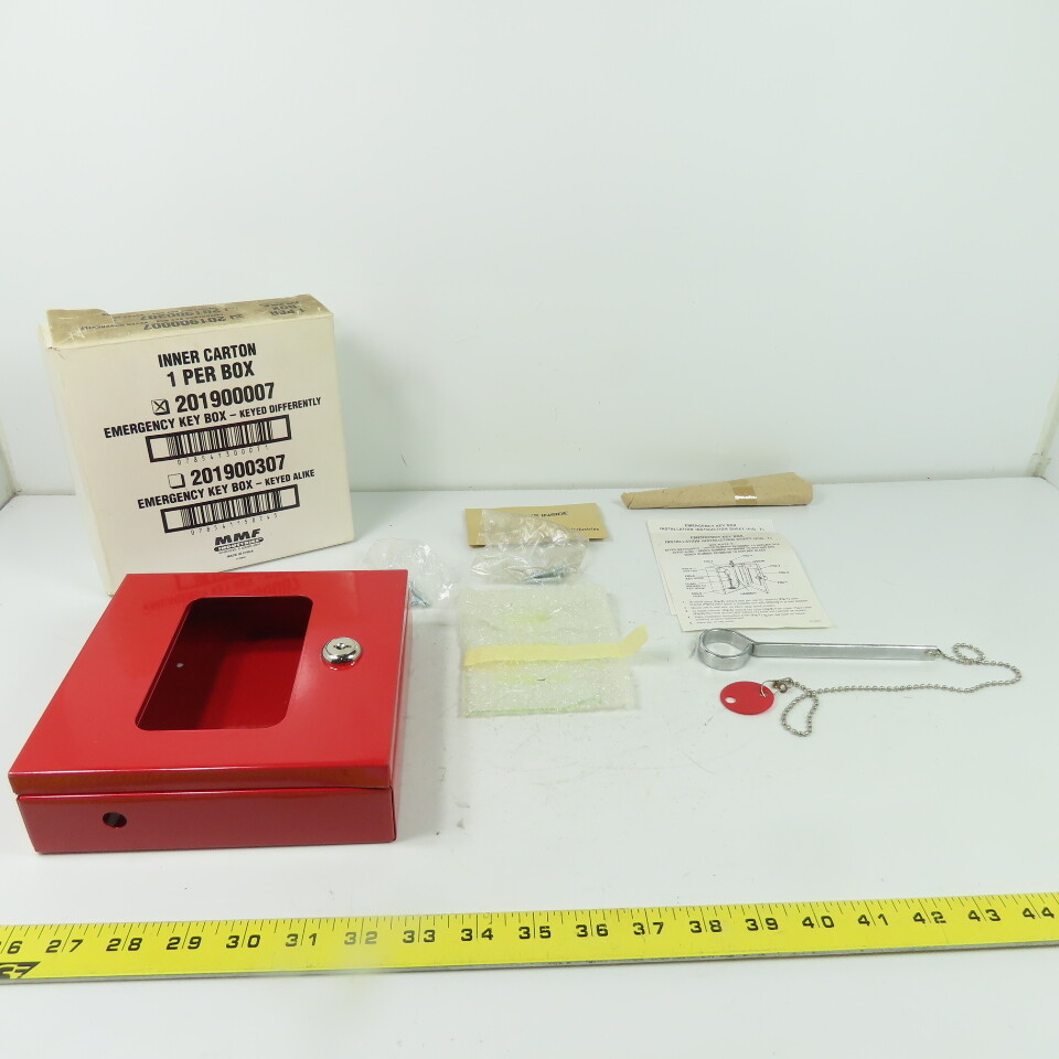 MMF Industries 201900007 Emergency Key Box NEW