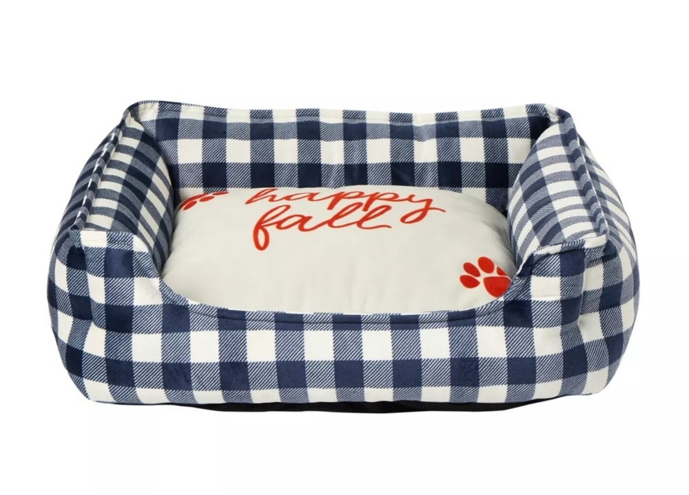 Happy Fall Cuddler Dog Bed (new)