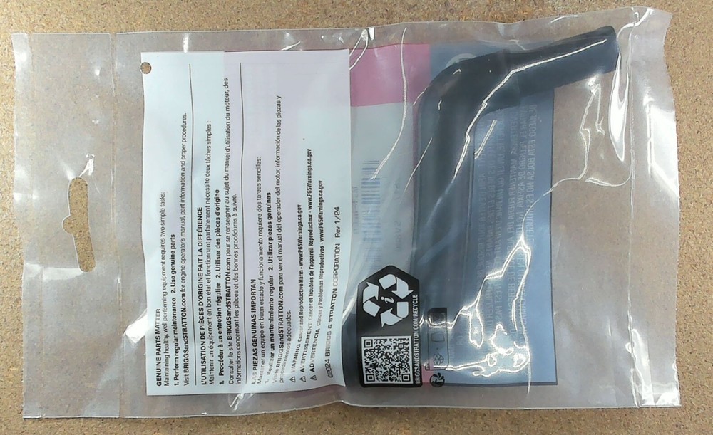 596501 Biggs & Stratton Breather Tube