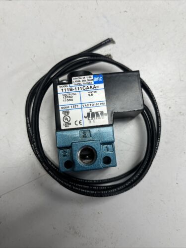 1PC Solenoid Valve 111B-111CA Valves Inc. 111B-111CAAA