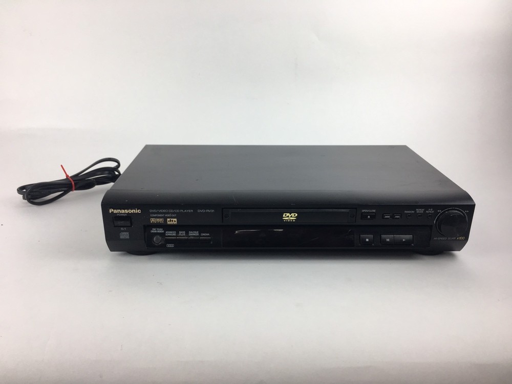 DVD-RV31K DVD CD MP3 Playback Panasonic