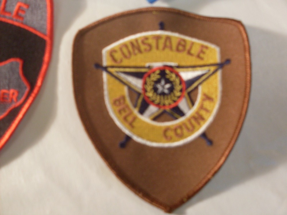 Police Sheriff Security Emblems Patches Embroidered Patch for display only